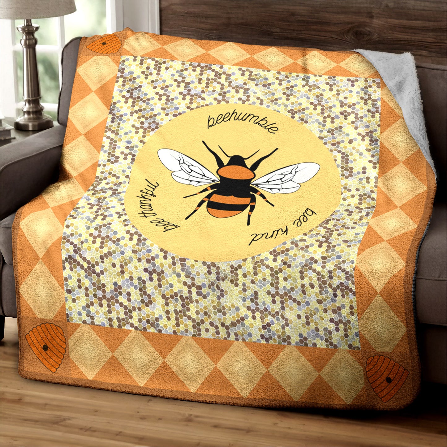 Bee HM230810TT Sherpa Fleece Blanket