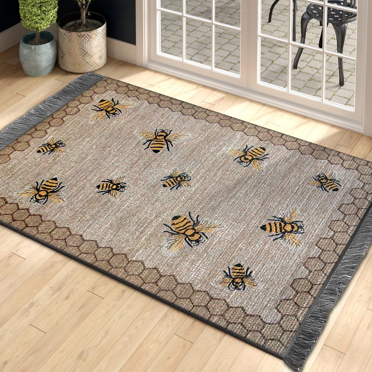 Bee HN280813O Decorative Floor-cloth