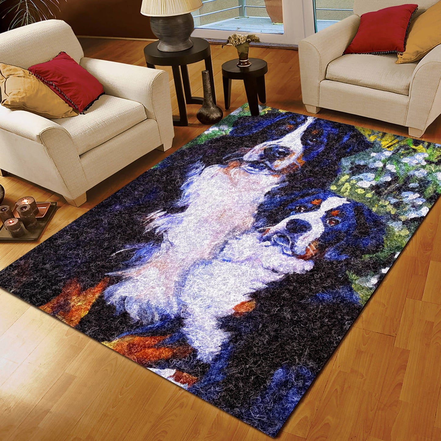 Bernese Mountain Dog BL0709008R Rug