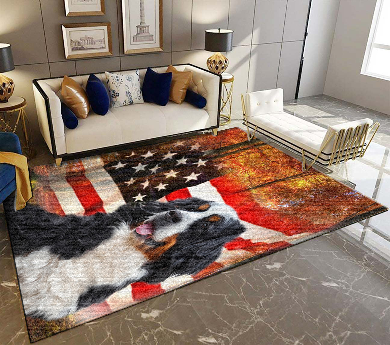 Bernese Mountain Dog CLM1110026M Rug