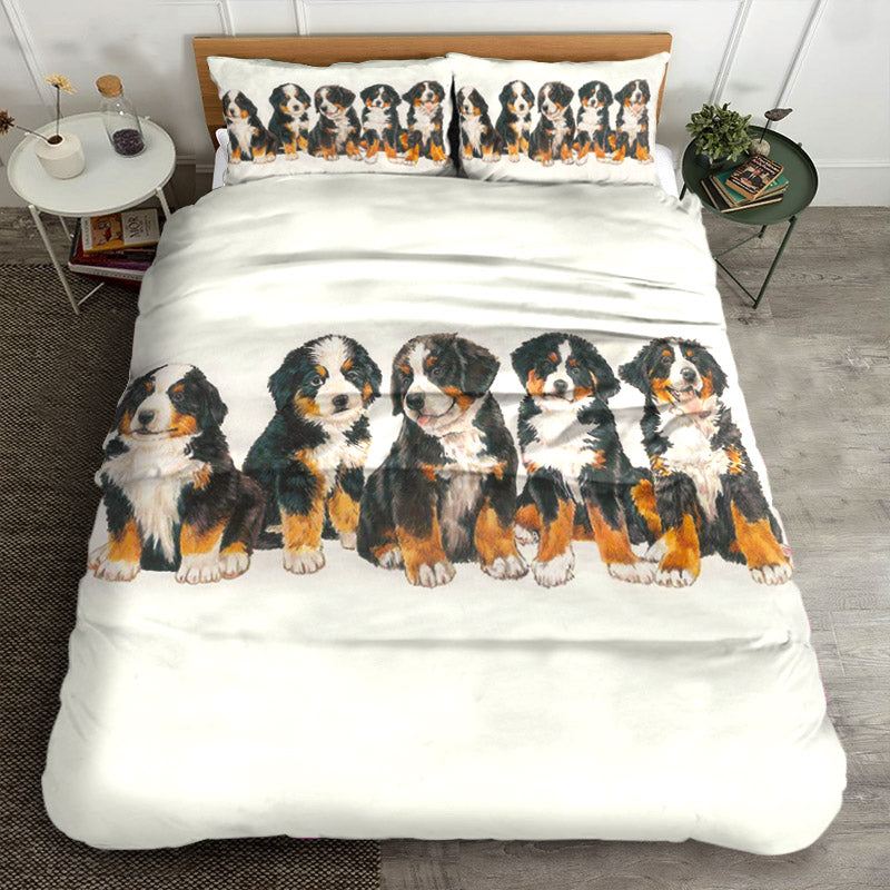 Bernese Mountain Dog Puppies HM0310009T Bedding Sets