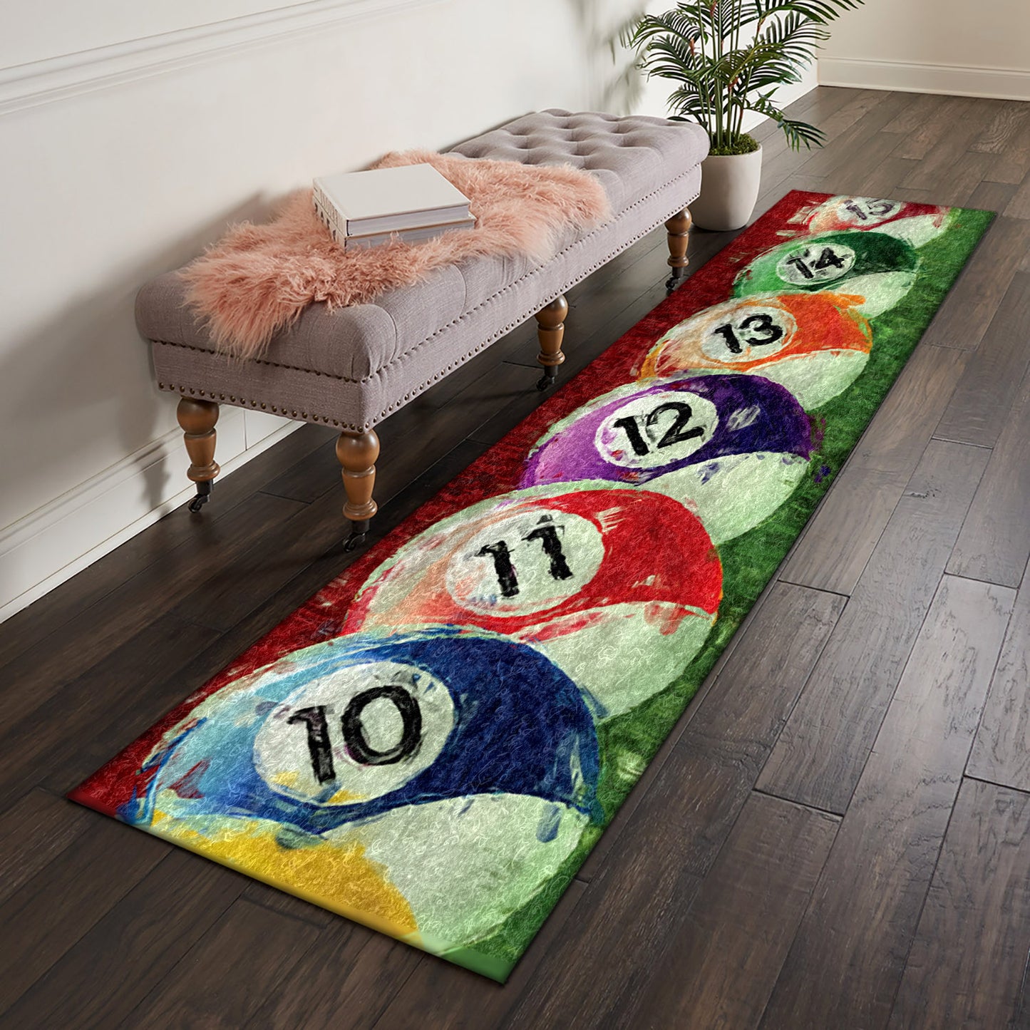 Billiards AA051002N Runner Rug