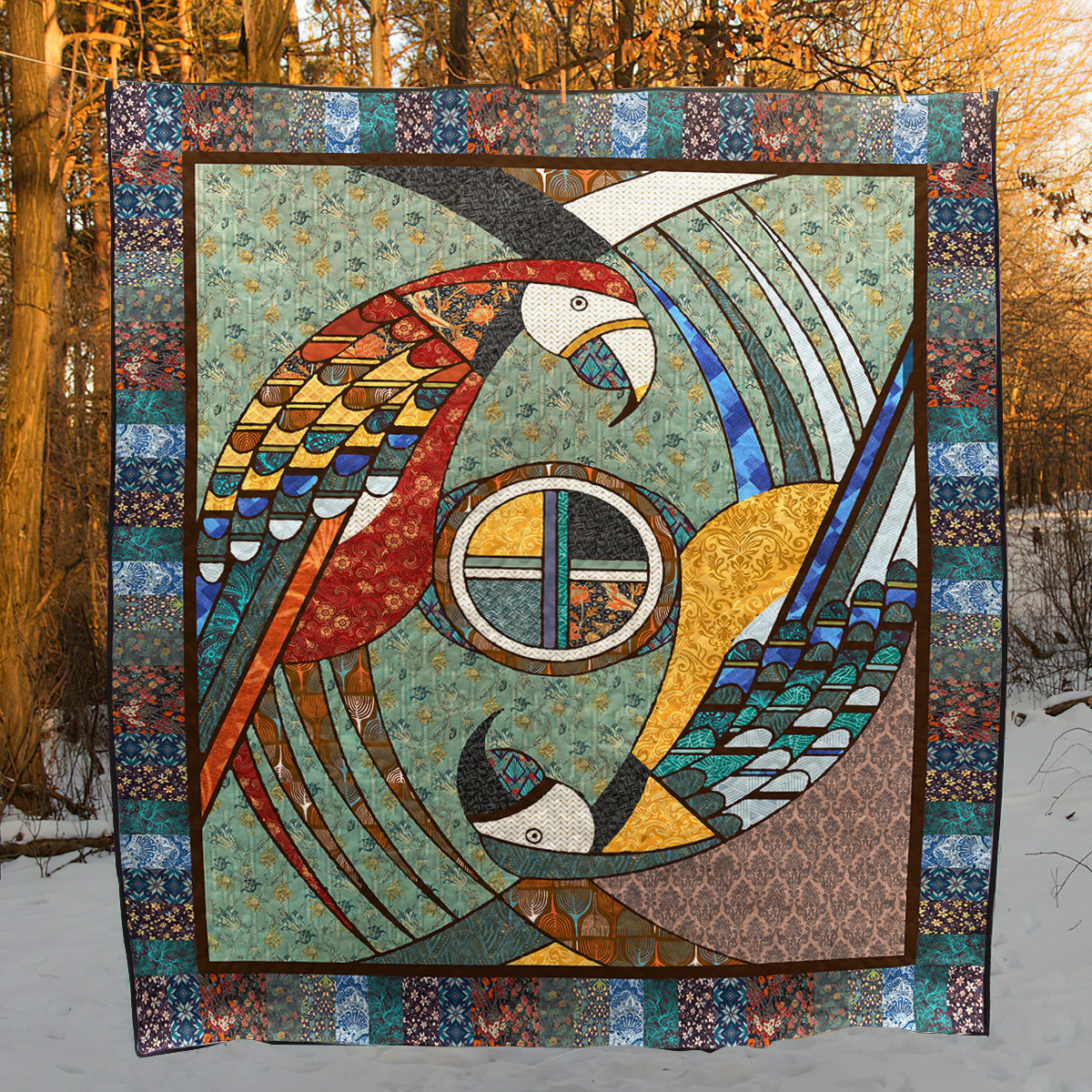Bird PD240603 Quilt Blanket