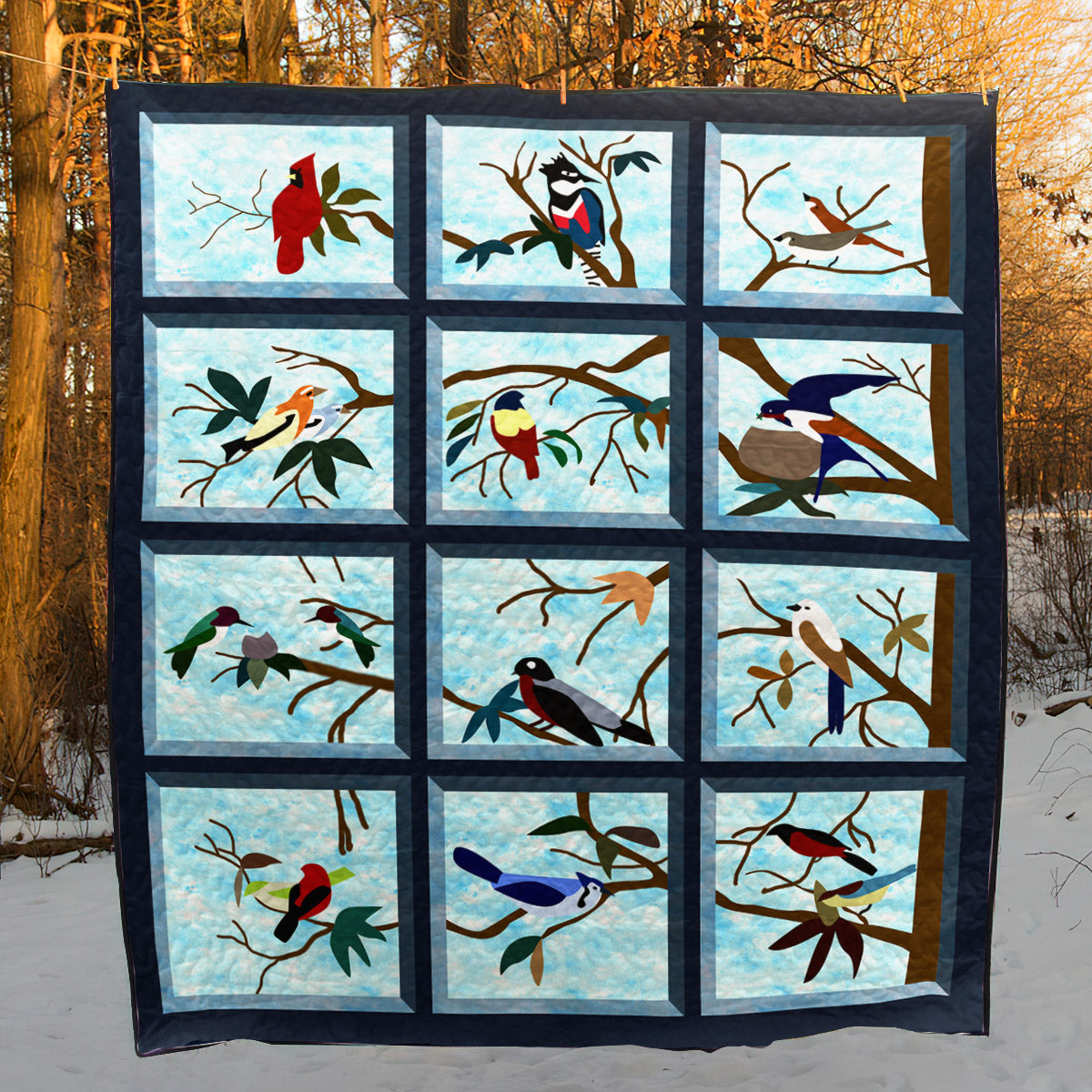 Bird TD21110816 Quilt Blanket