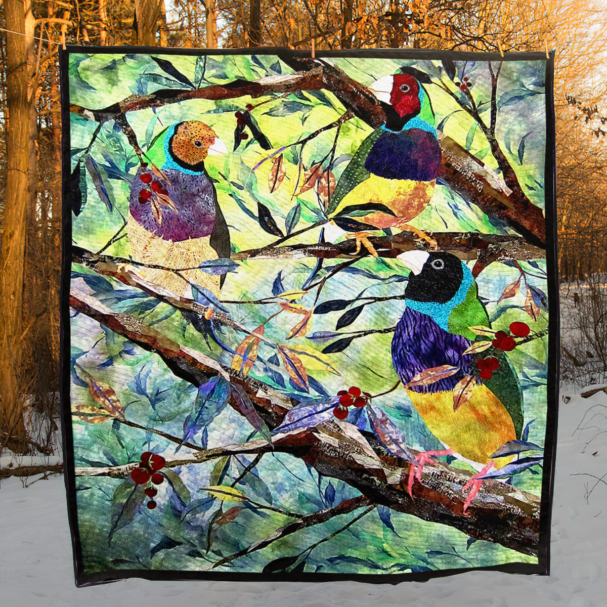 Bird YH3110299 Quilt Blanket