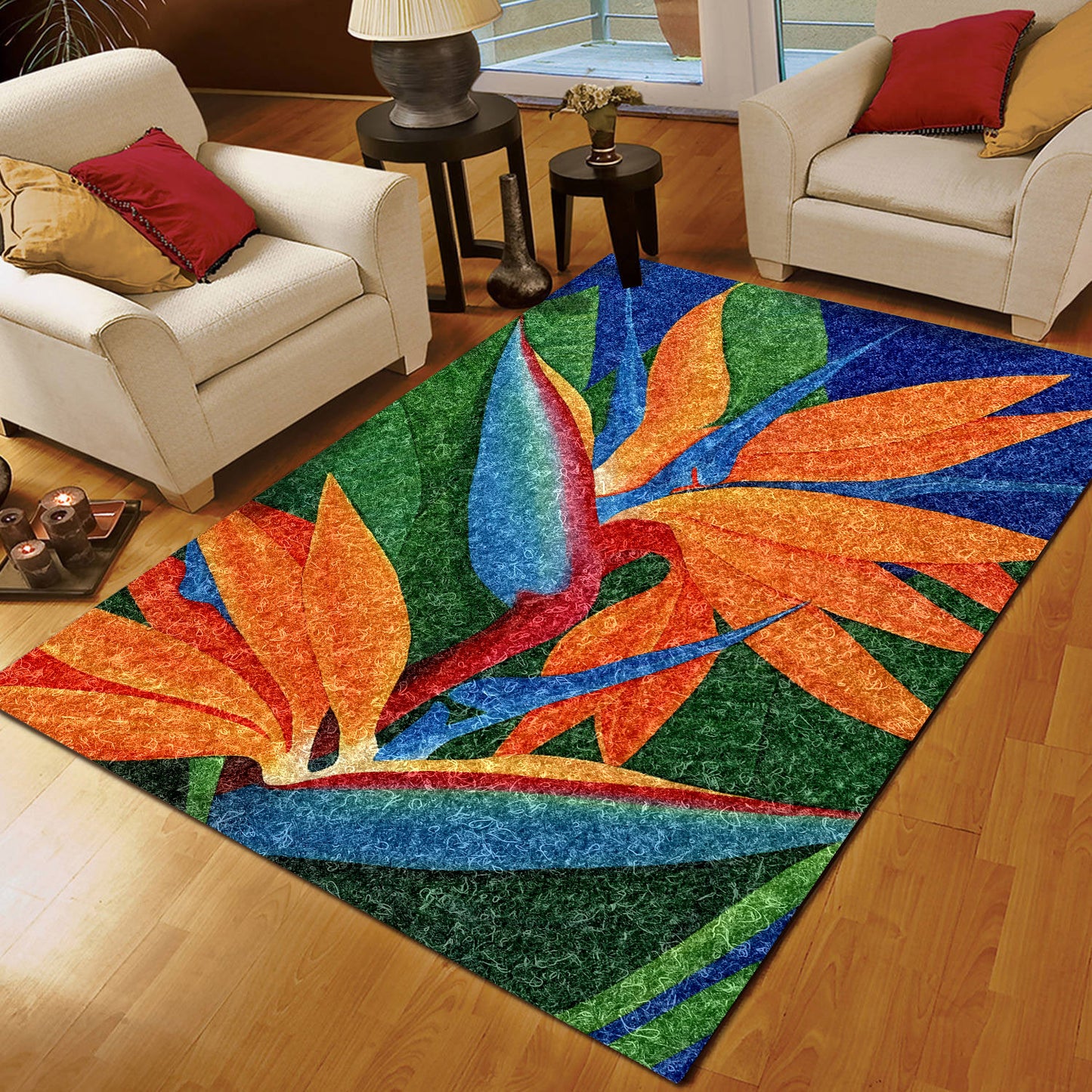 Bird Of Paradise DD210809R Rug