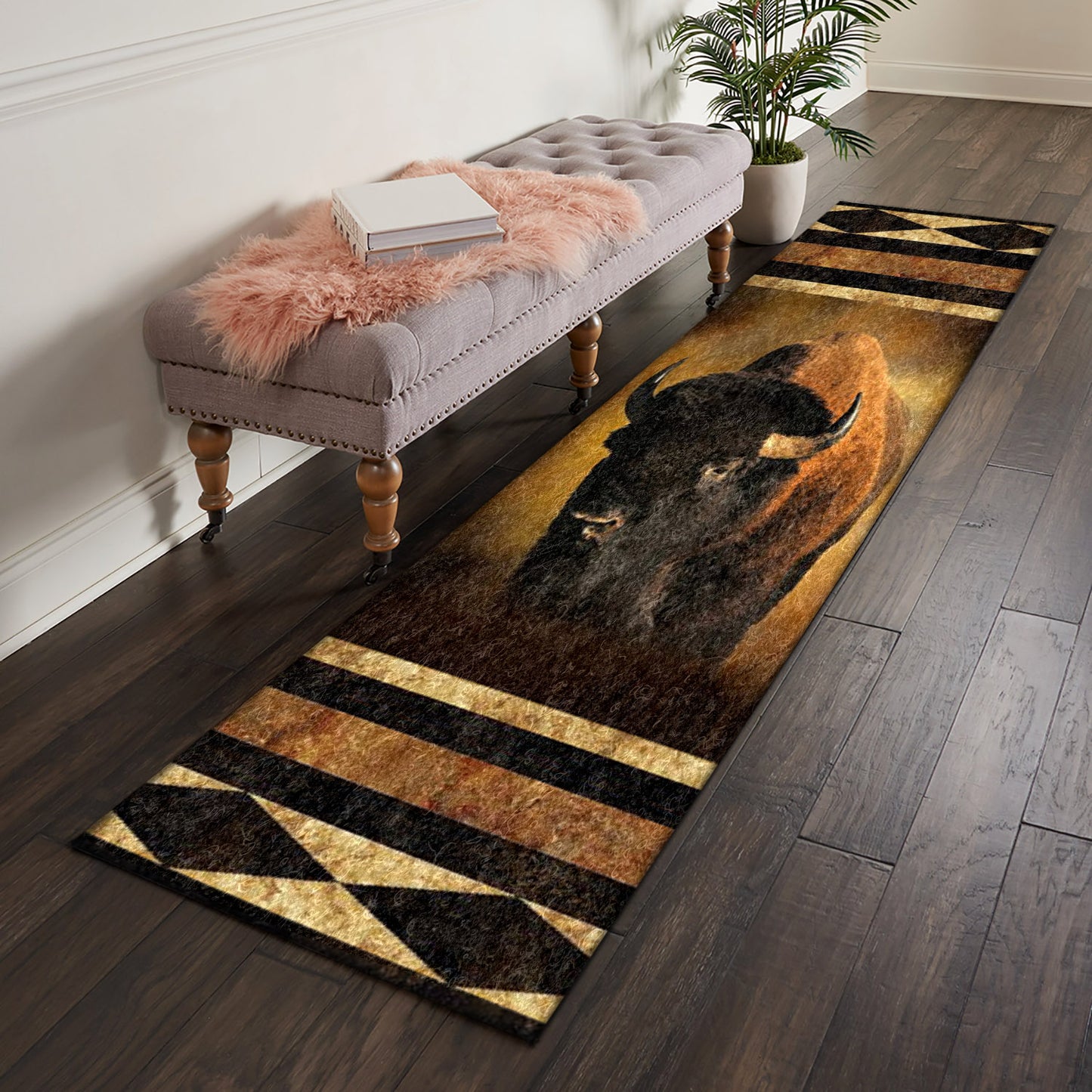 Bison CG011004N Runner Rug
