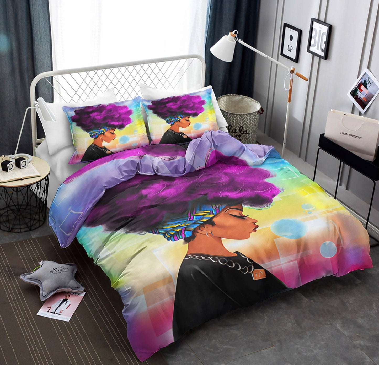 Black Women CL100807MDB Bedding Sets