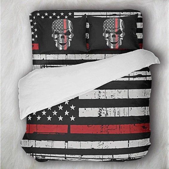 Black And White Skull CLA1210092B Bedding Sets