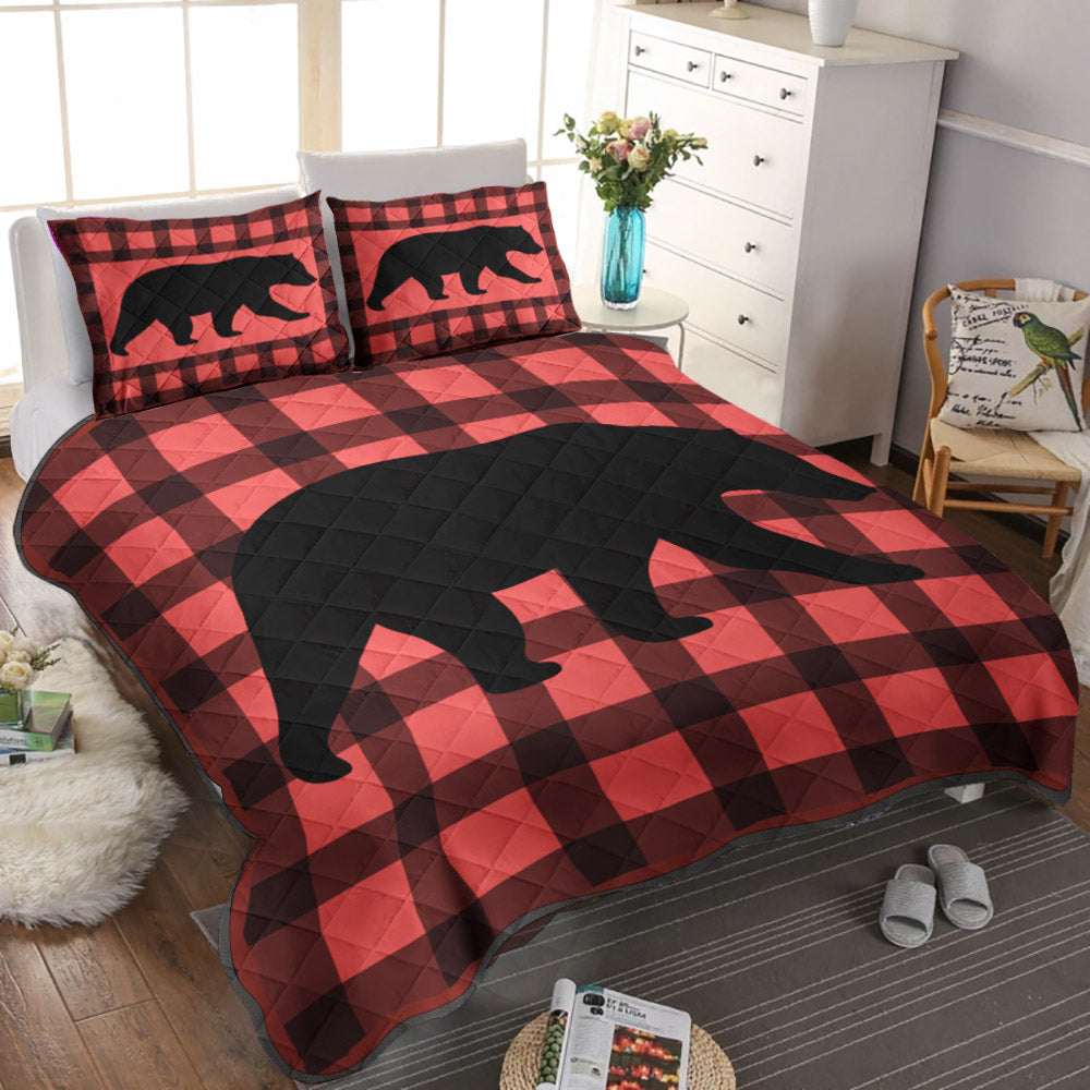 Black Bear Buffalo CLA0410026B Quilt Bedding Set