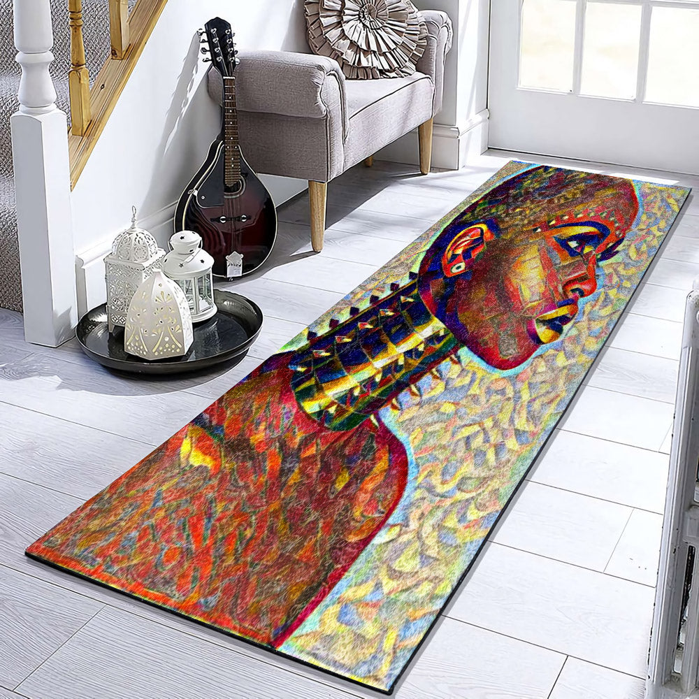 Black Women NT041007RU Runner Rug