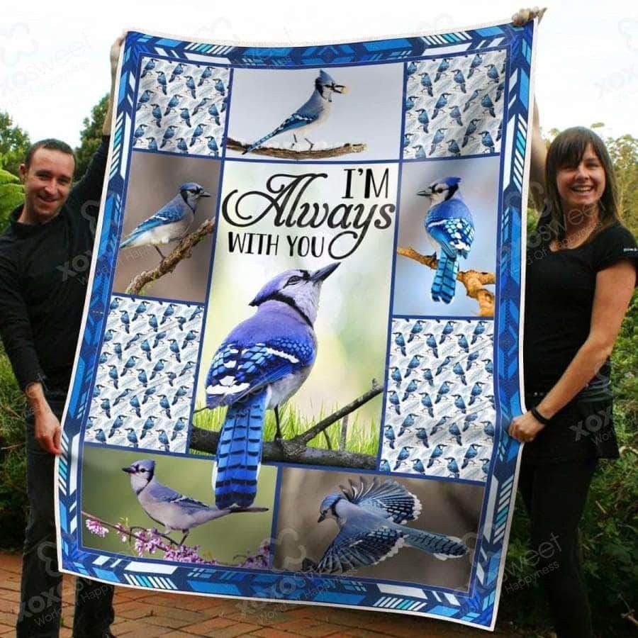 Blue Bird Im Always With You CL05100062MDF Sherpa Fleece Blanket