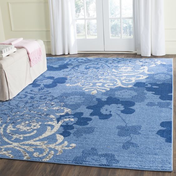 Blue Flower CLA1110030R Rug
