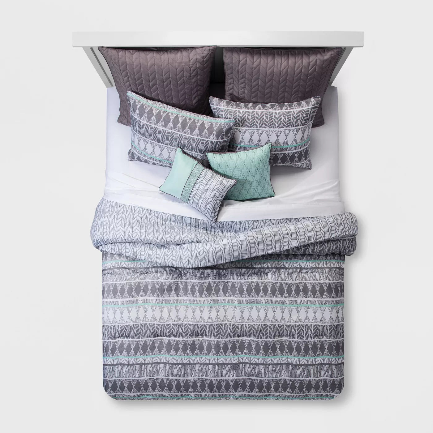 Blue Geometric Dayton CLA2110059B Bedding Sets