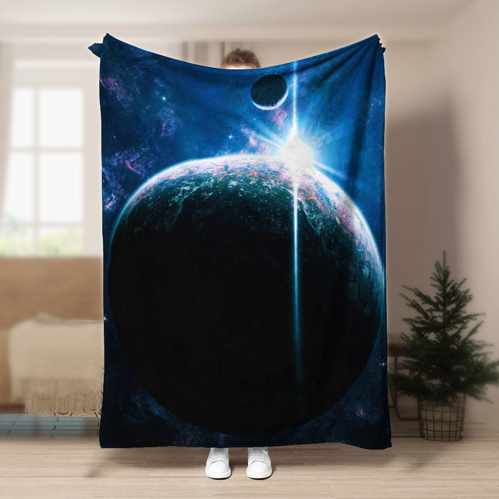 Blue Moon CLA21100263F Sherpa Fleece Blanket