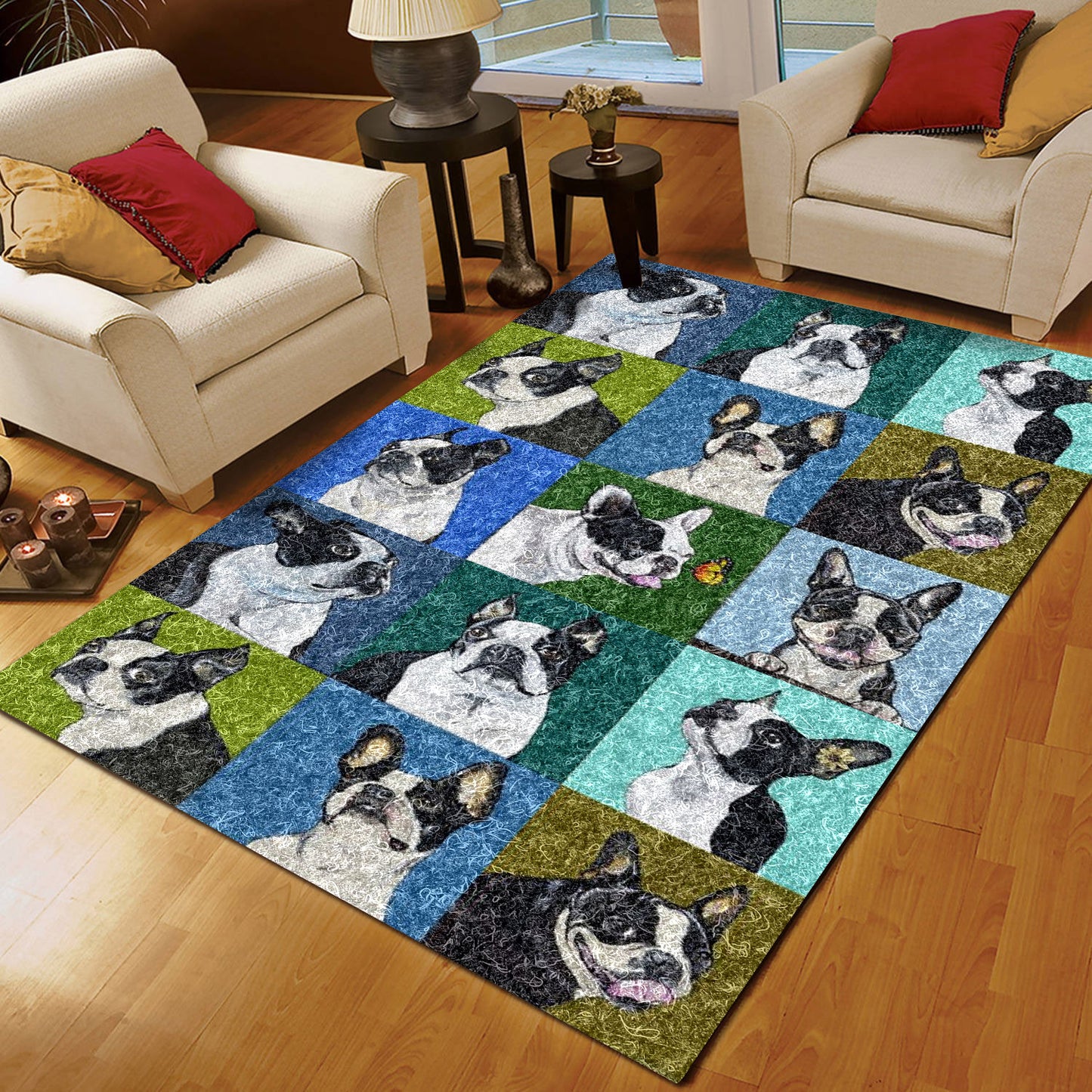 Boston Terrier HM260811M Rug