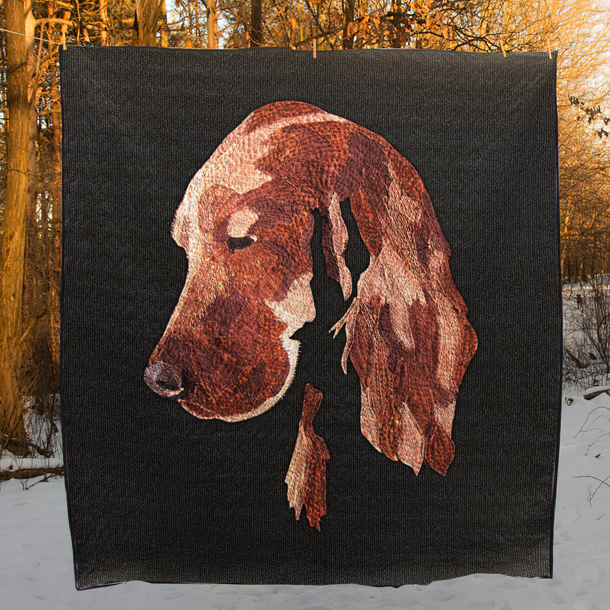 Boykin Spaniel CLM0211078 Quilt Blanket