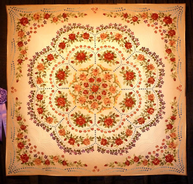 Brilliant Rose CLA0611099Q Quilt Blanket