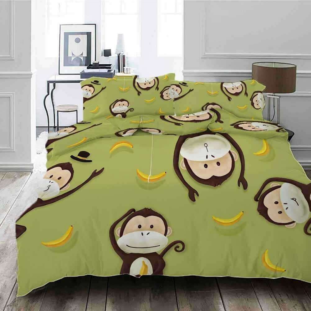 Brown Monkey CLM2809027B Bedding Sets