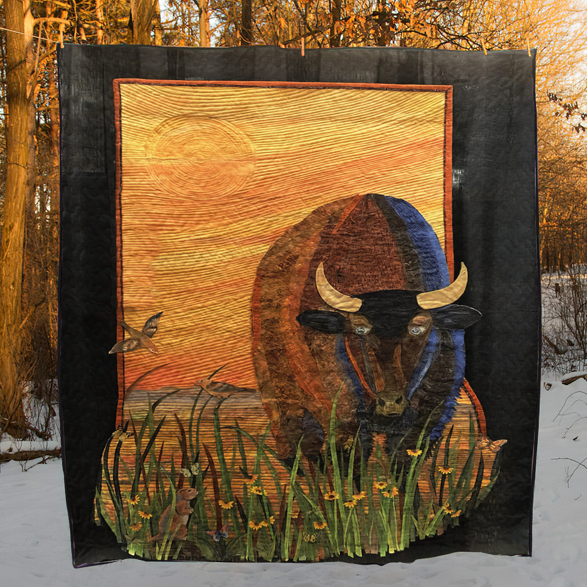 Buffalo CLA1210032Q Quilt Blanket