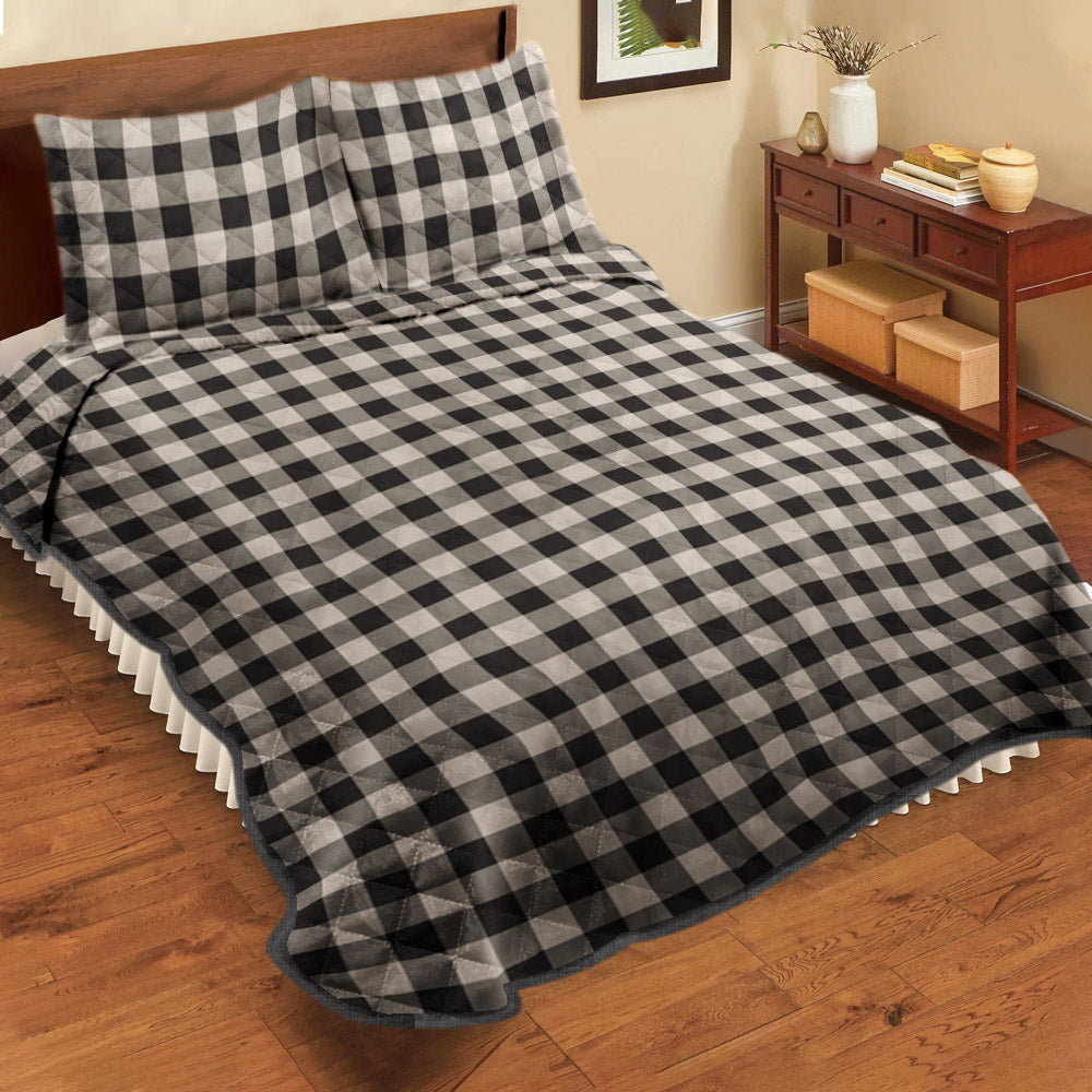 Buffalo Check Tan CLA0211049B Quilt Bedding Set