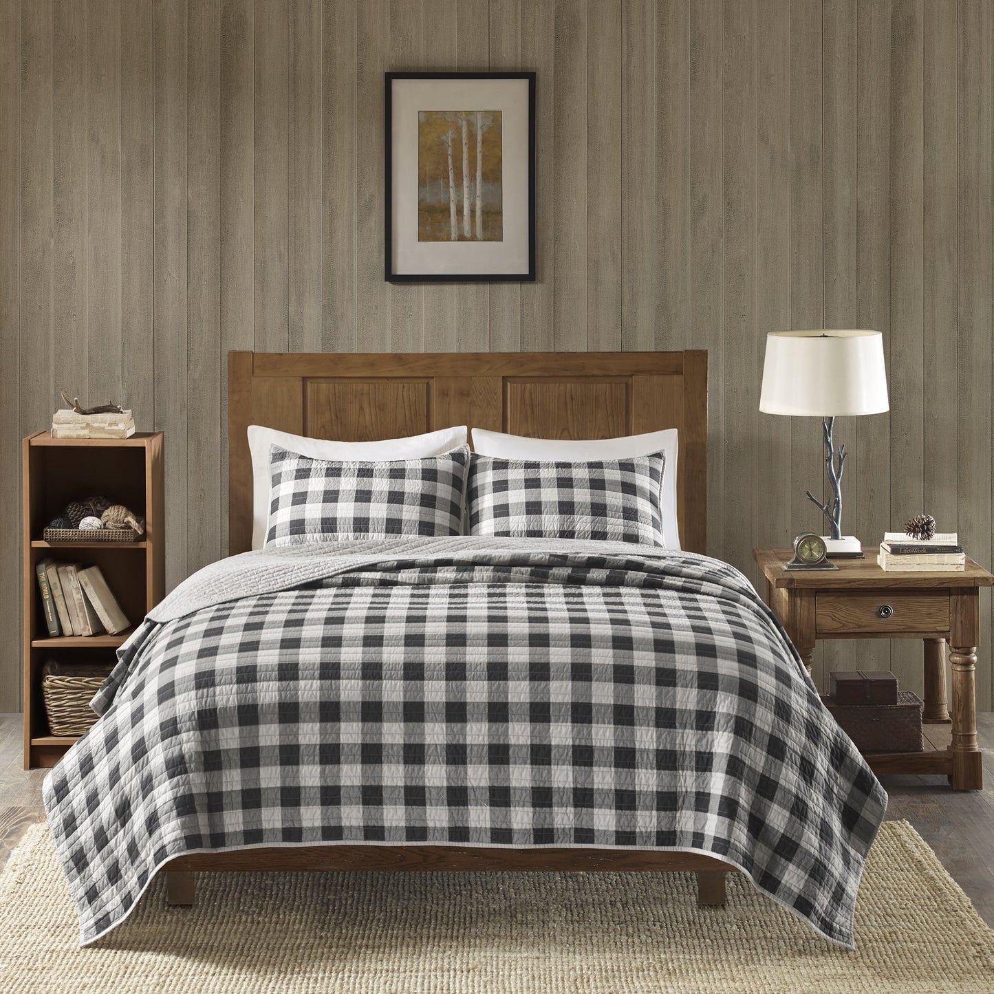Buffalo Check Gray CLA0211048B Bedding Sets