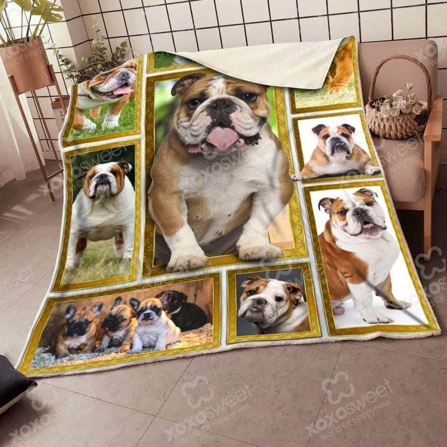 Bulldog CL05100072MDF Sherpa Fleece Blanket