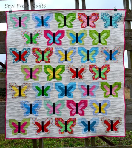 Butterfly CLA1110031Q Quilt Blanket