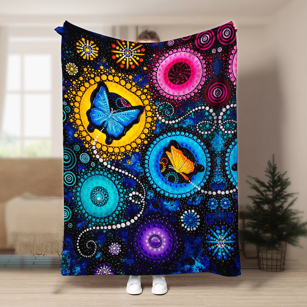 Butterfly BL200810F Sherpa Fleece Blanket