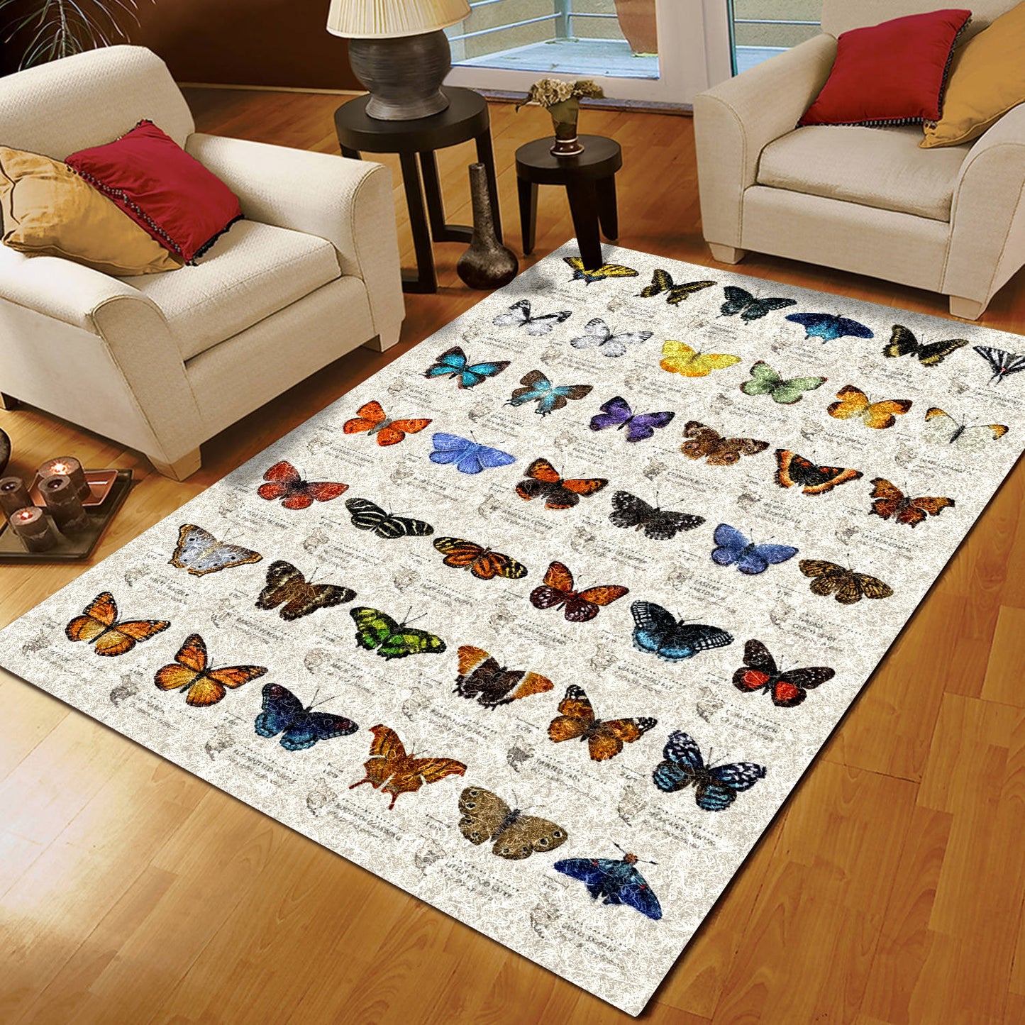 Butterfly BT2908023R Rug
