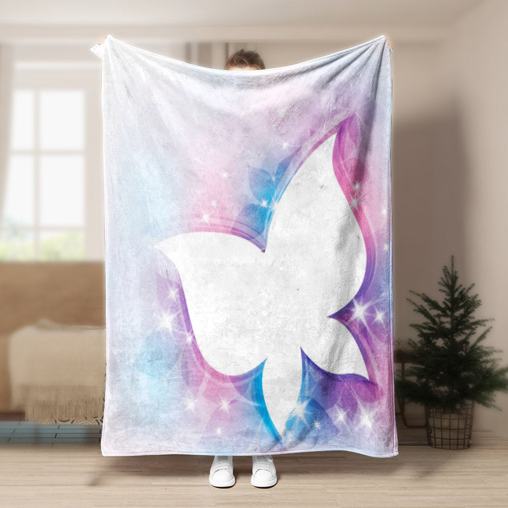 Butterfly CL140810MD Sherpa Fleece Blanket