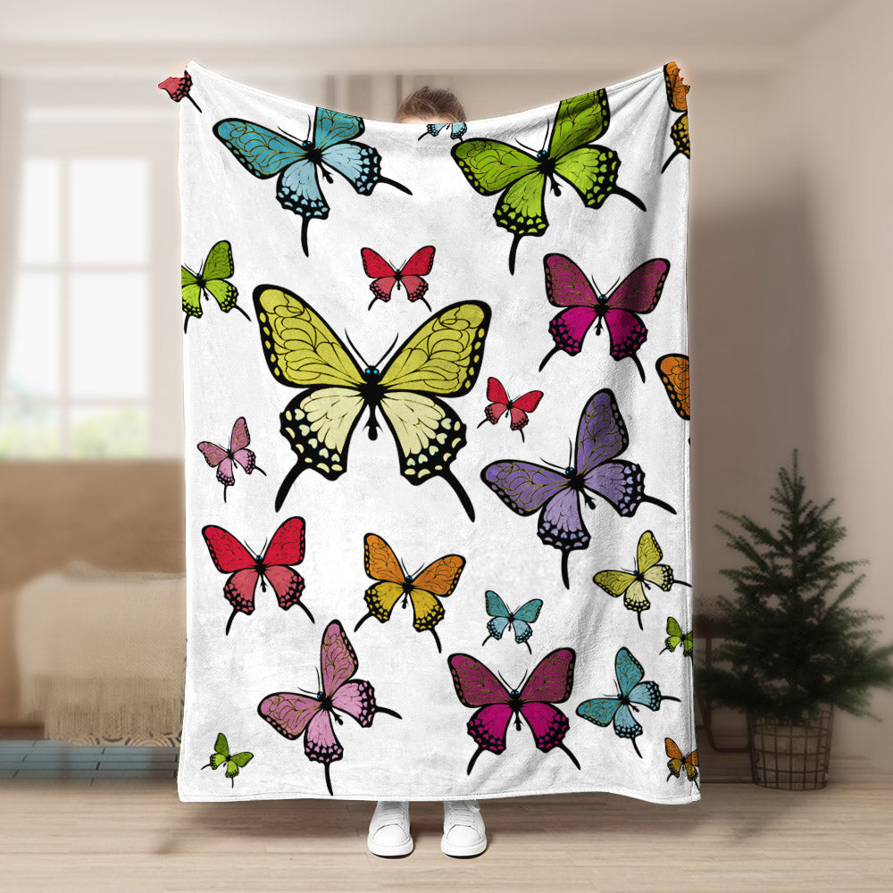 Butterfly CLA190814 Sherpa Fleece Blanket