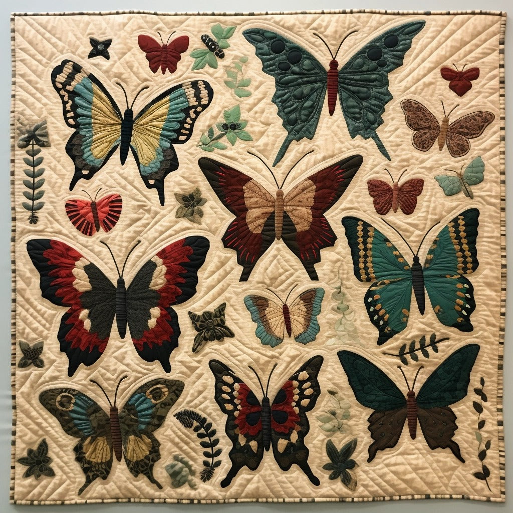 Butterfly Collection BL07112344 Quilt Blanket – Charming Favor