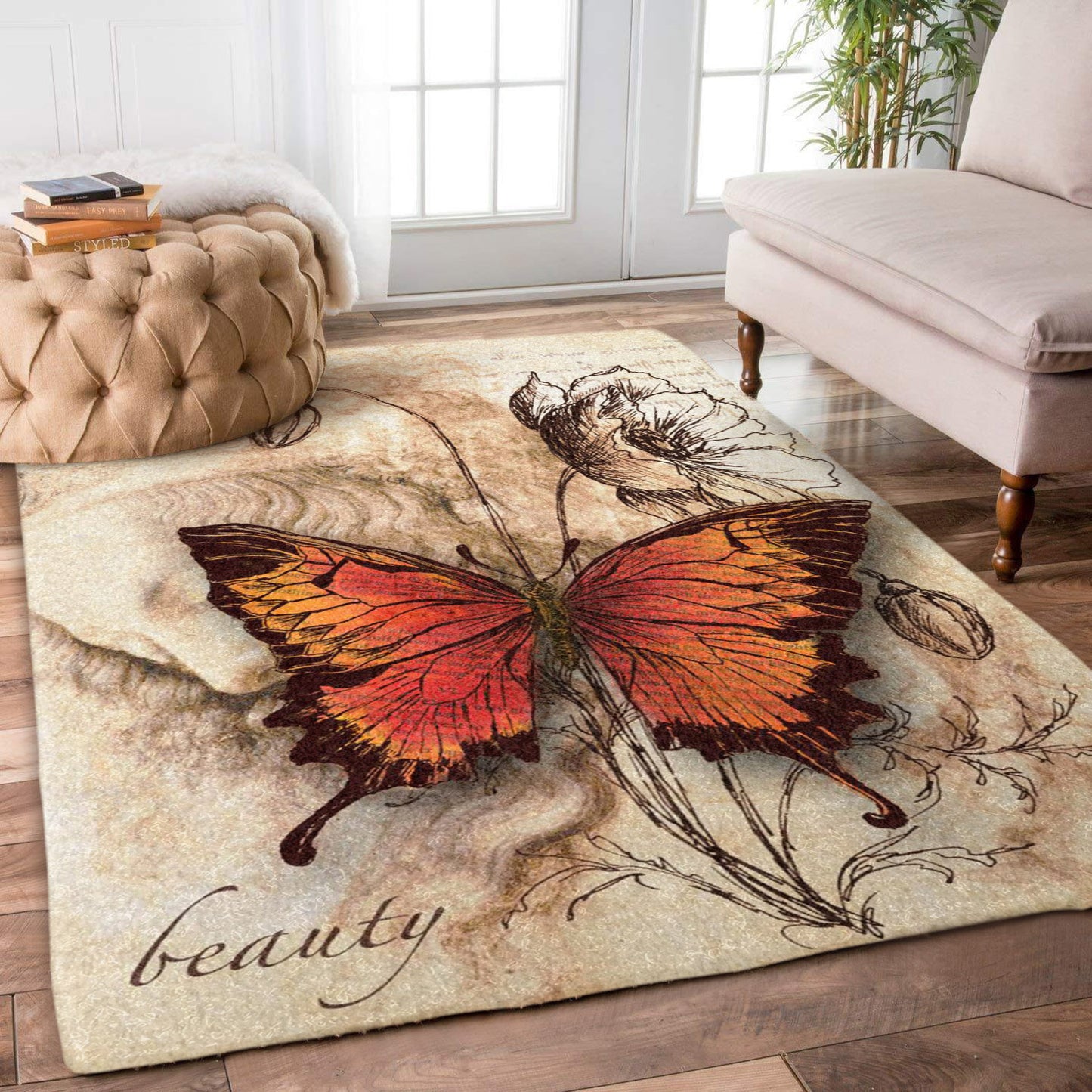 Butterfly DV1609011R Rug