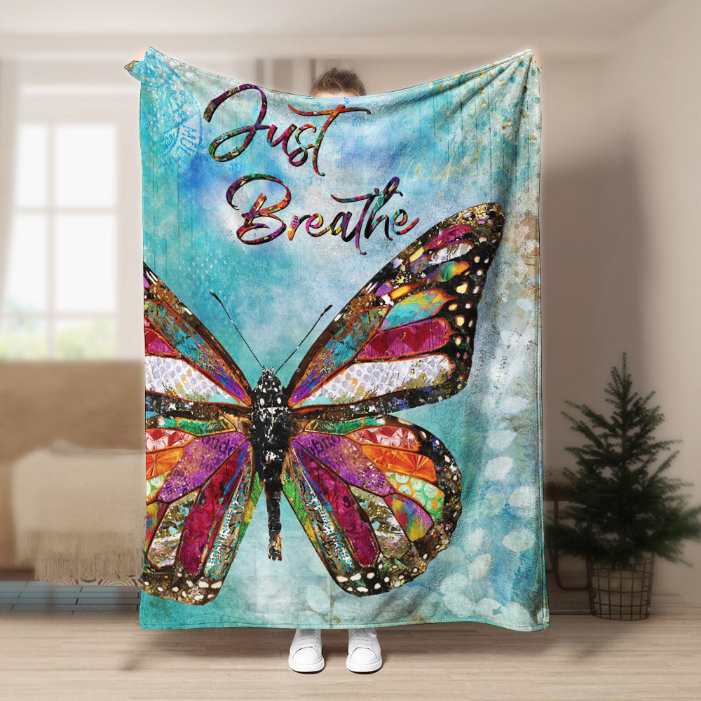 Butterfly DV170921F Sherpa Fleece Blanket