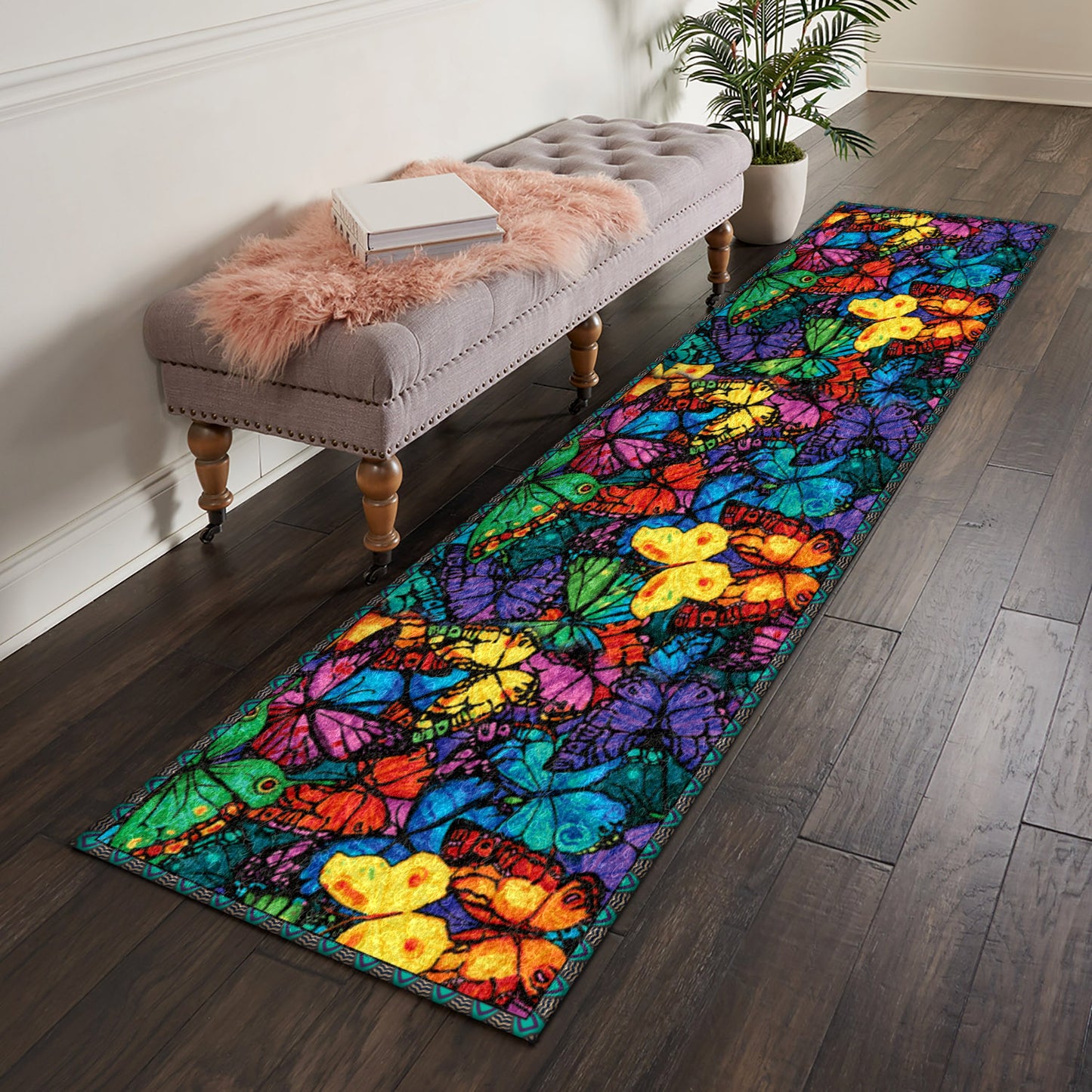 Butterfly HM270904N Runner Rug