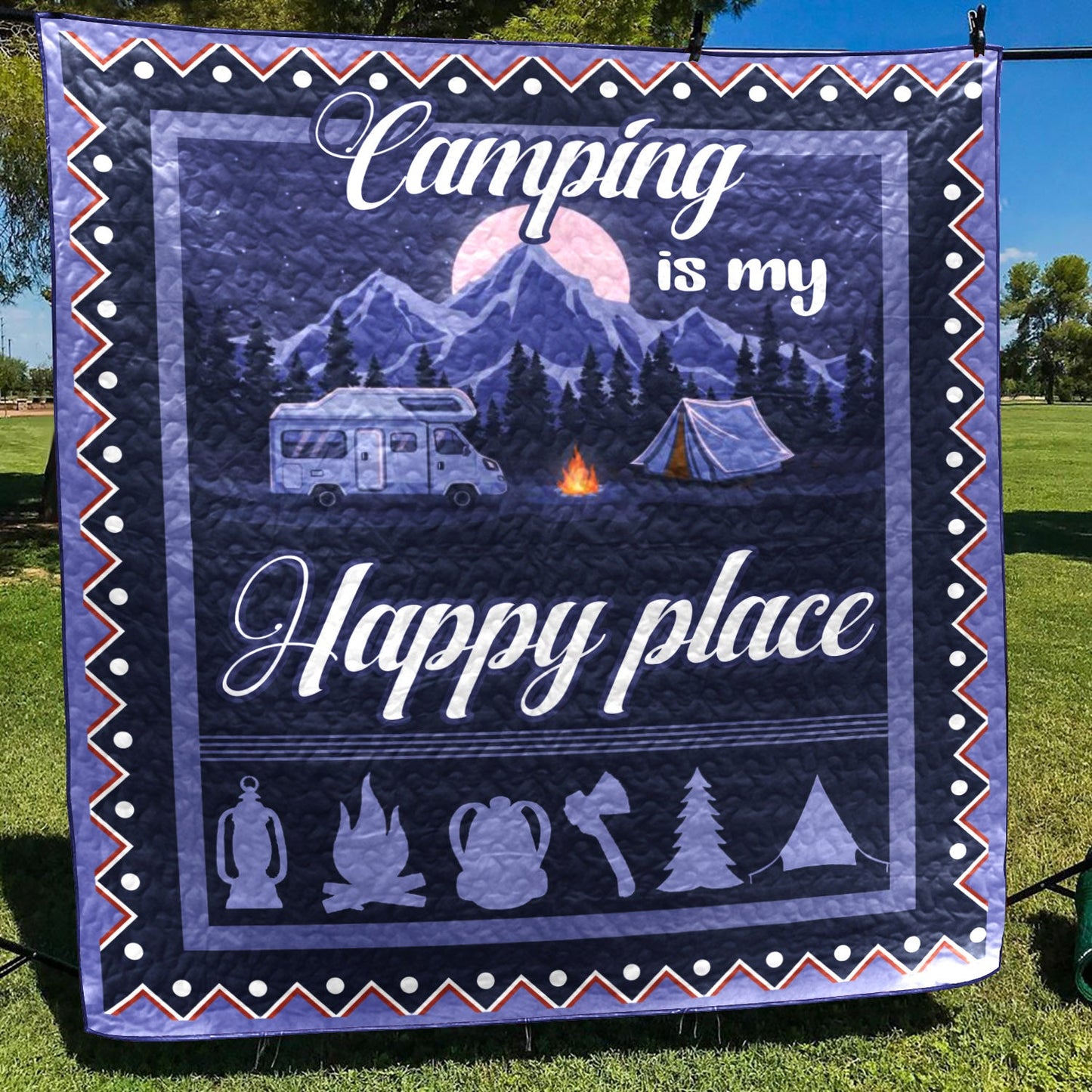 Camping TD2809196 Quilt Blanket