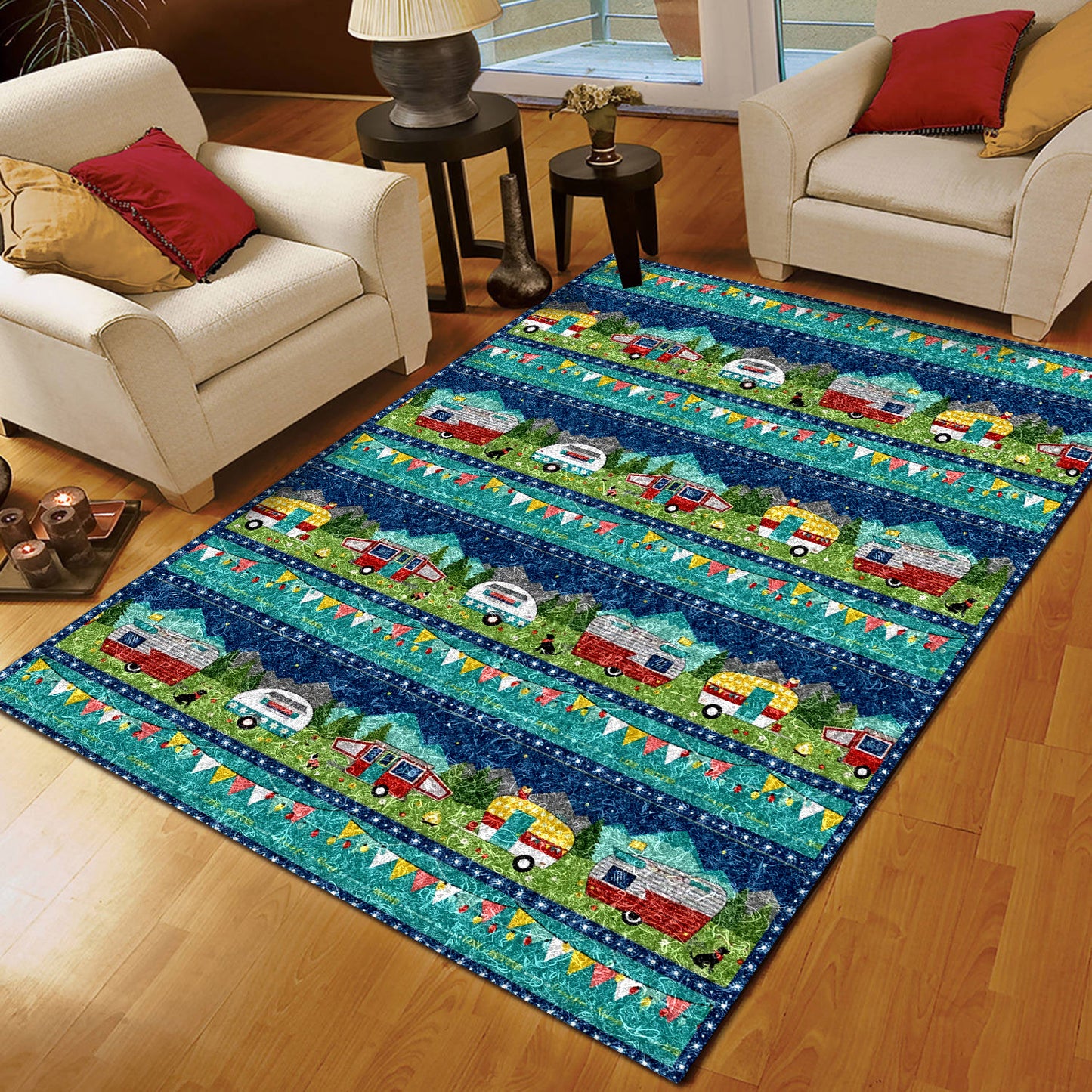 Camping CLM190824TM Rug