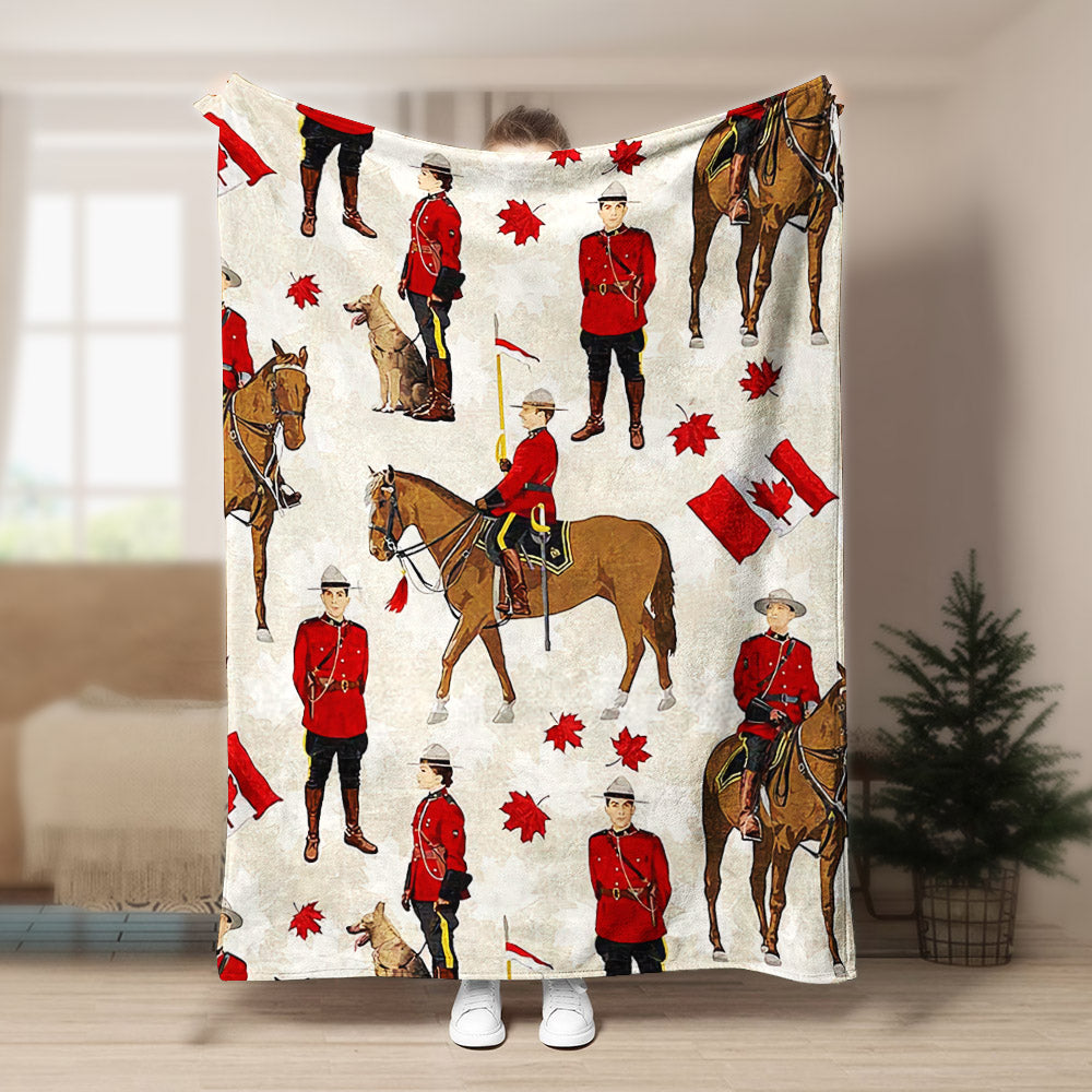 Canada BL260829F Sherpa Fleece Blanket