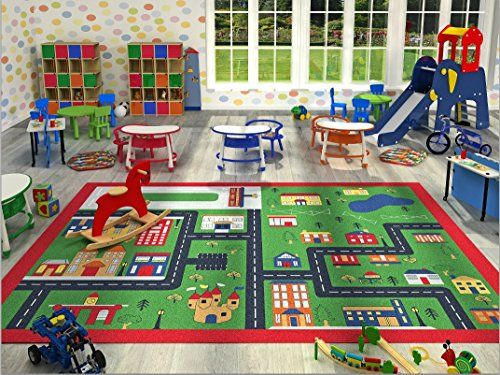 Car Track Play CLA2509139R Rug