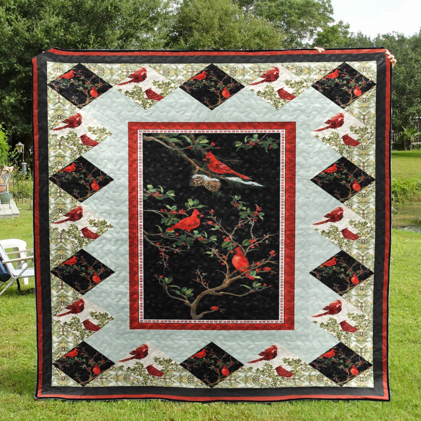 Cardinal CLA0710166Q Quilt Blanket