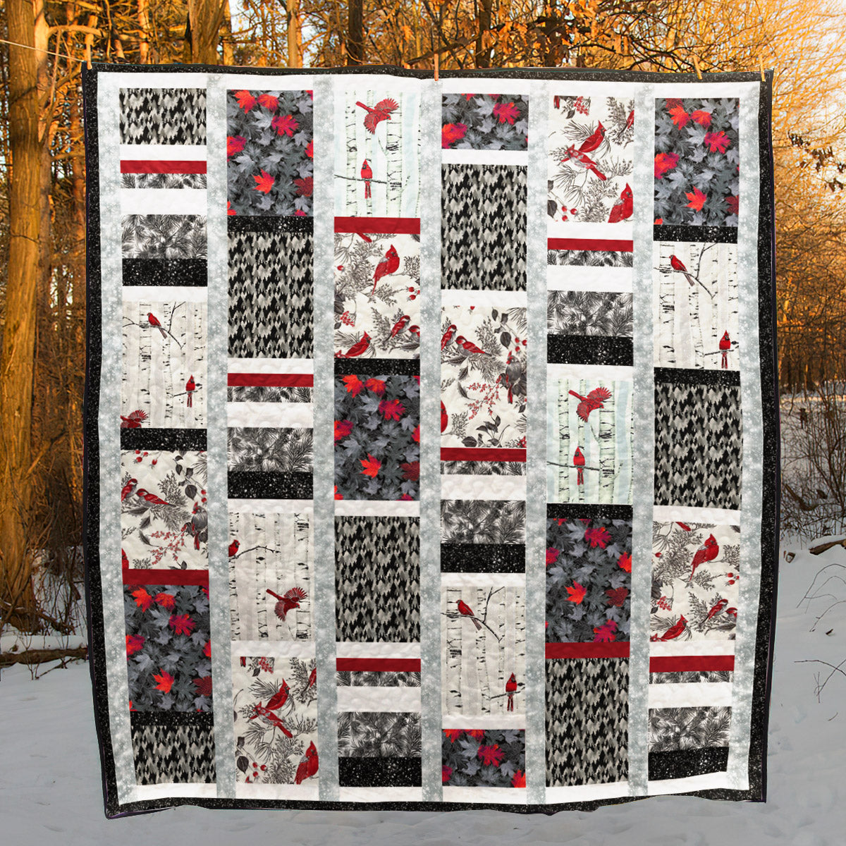 Cardinal CLM1611150 Quilt Blanket