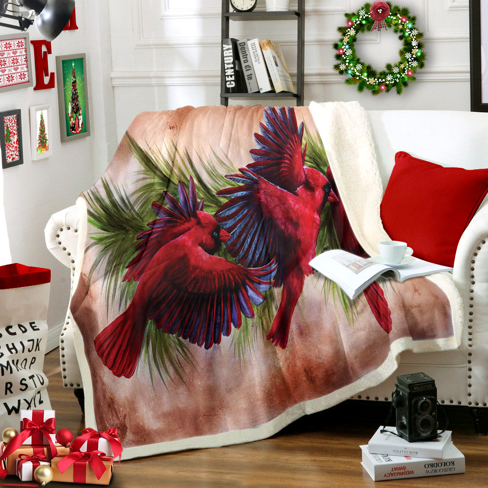 Cardinal AA1911025TT Sherpa Fleece Blanket