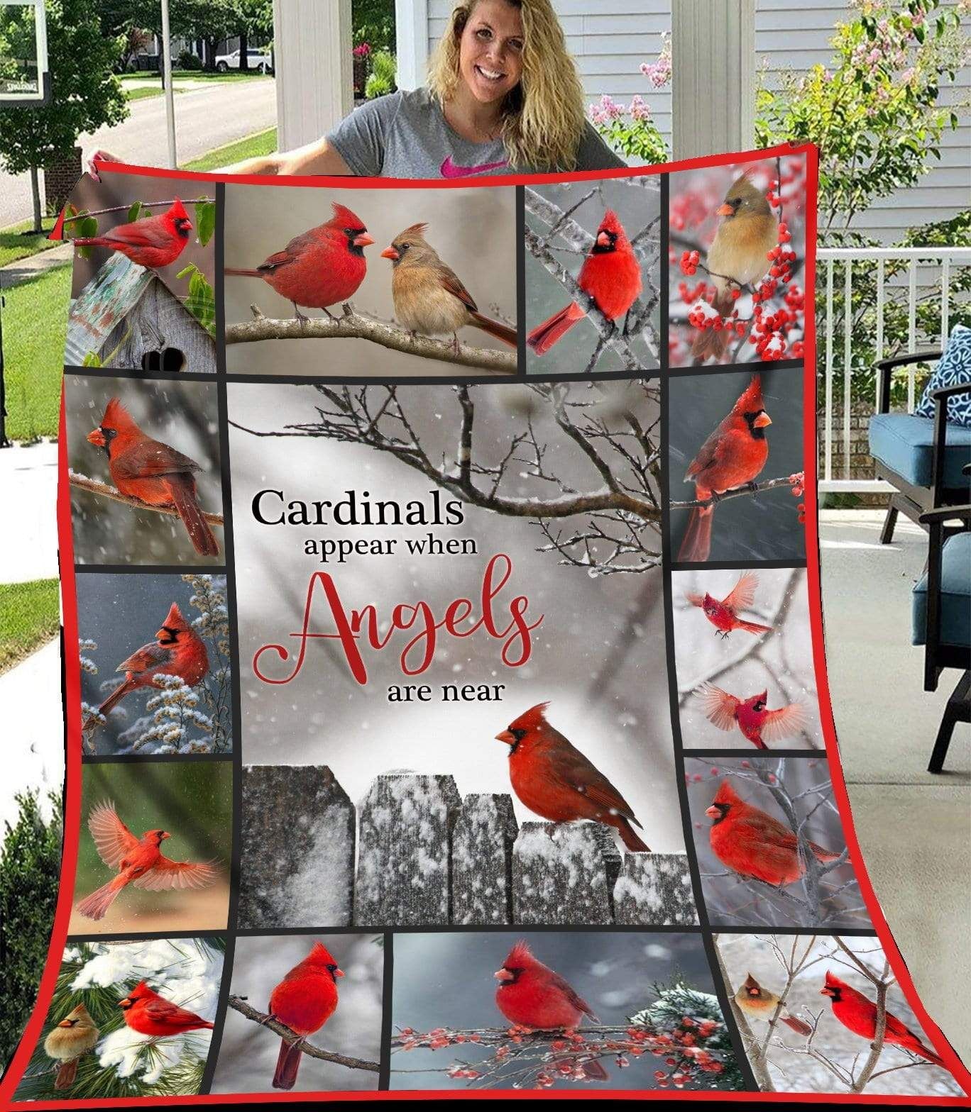 Cardinal Appear CL25110115MDF Sherpa Fleece Blanket