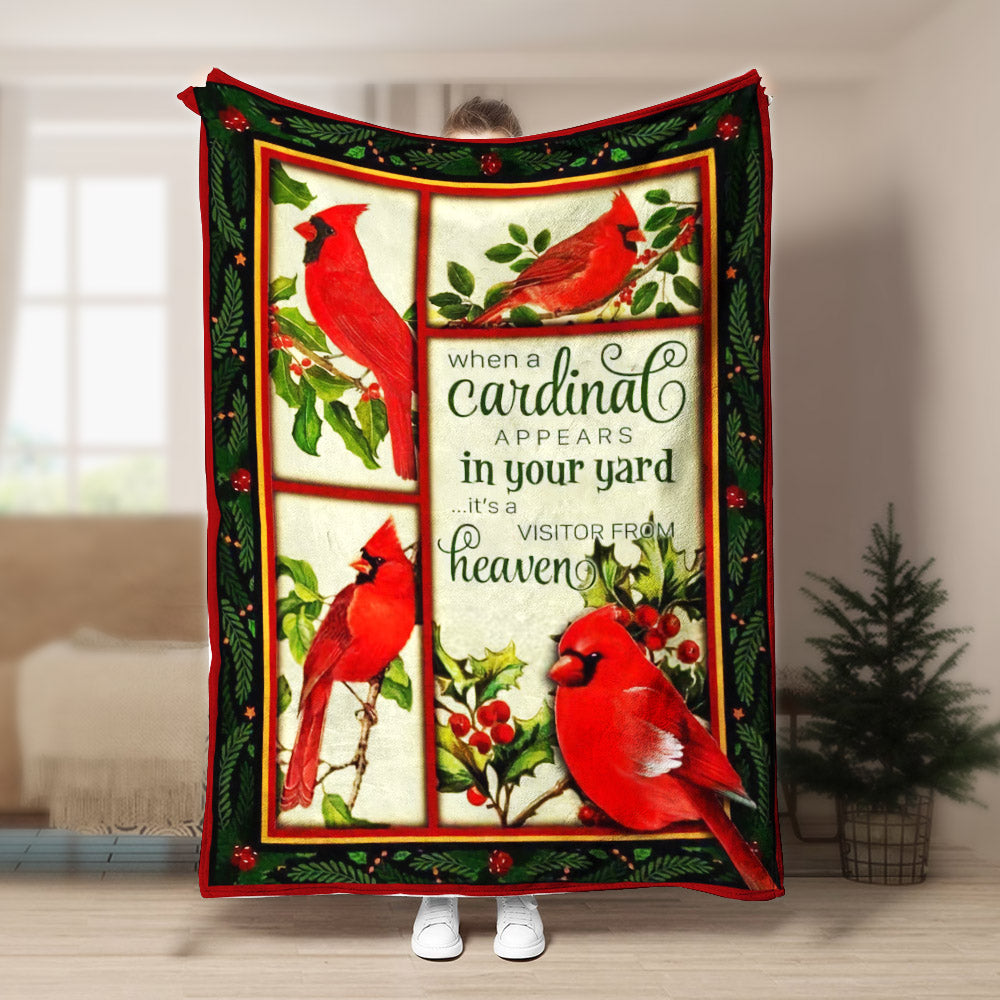 Cardinal CLA21100710F Sherpa Fleece Blanket
