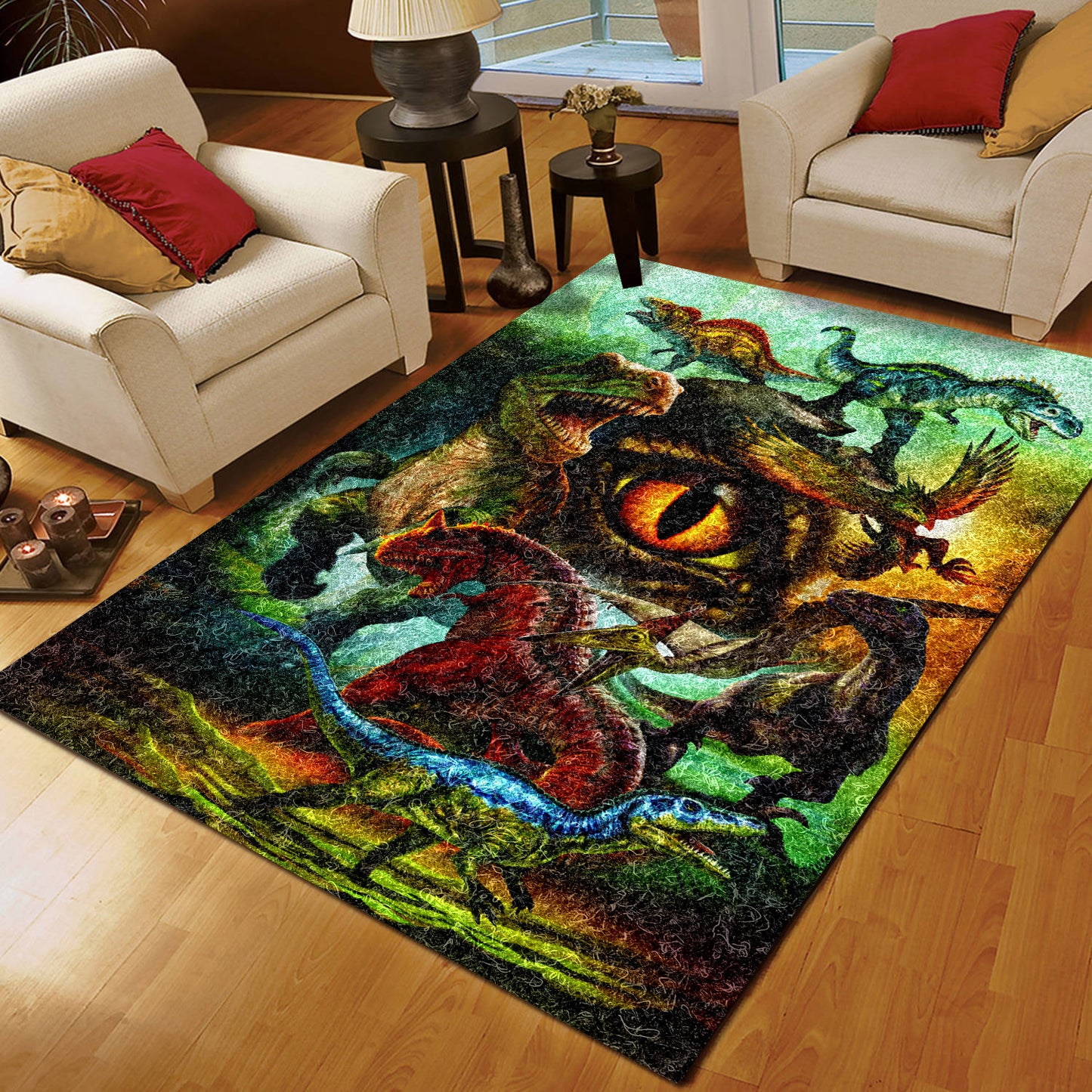 Carnivorous Dinosaurs TN220814M Rug