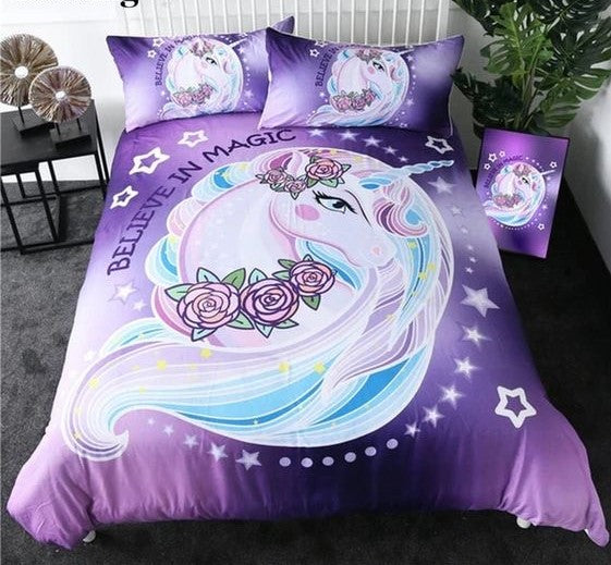Cartoon Unicorn CLP2809018T Bedding Sets
