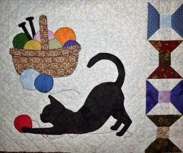 Cat CLA1010199Q Quilt Blanket