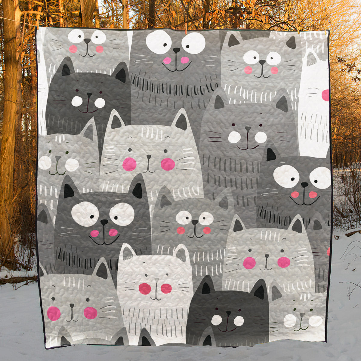 Cat TD2709157 Quilt Blanket