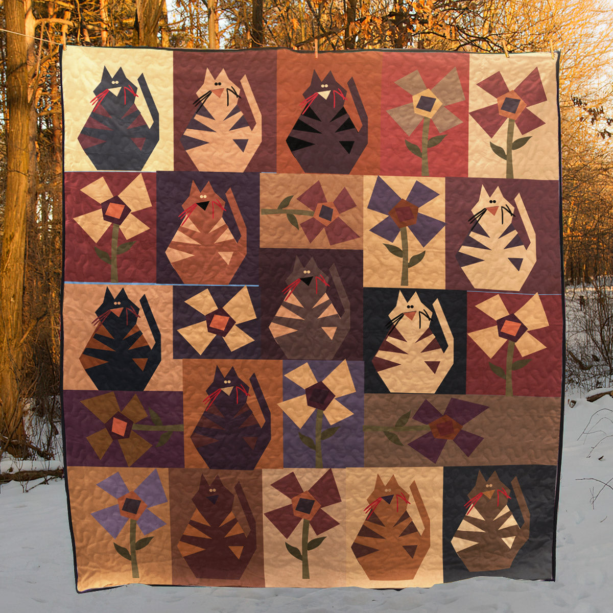 Cat TD2709165 Quilt Blanket